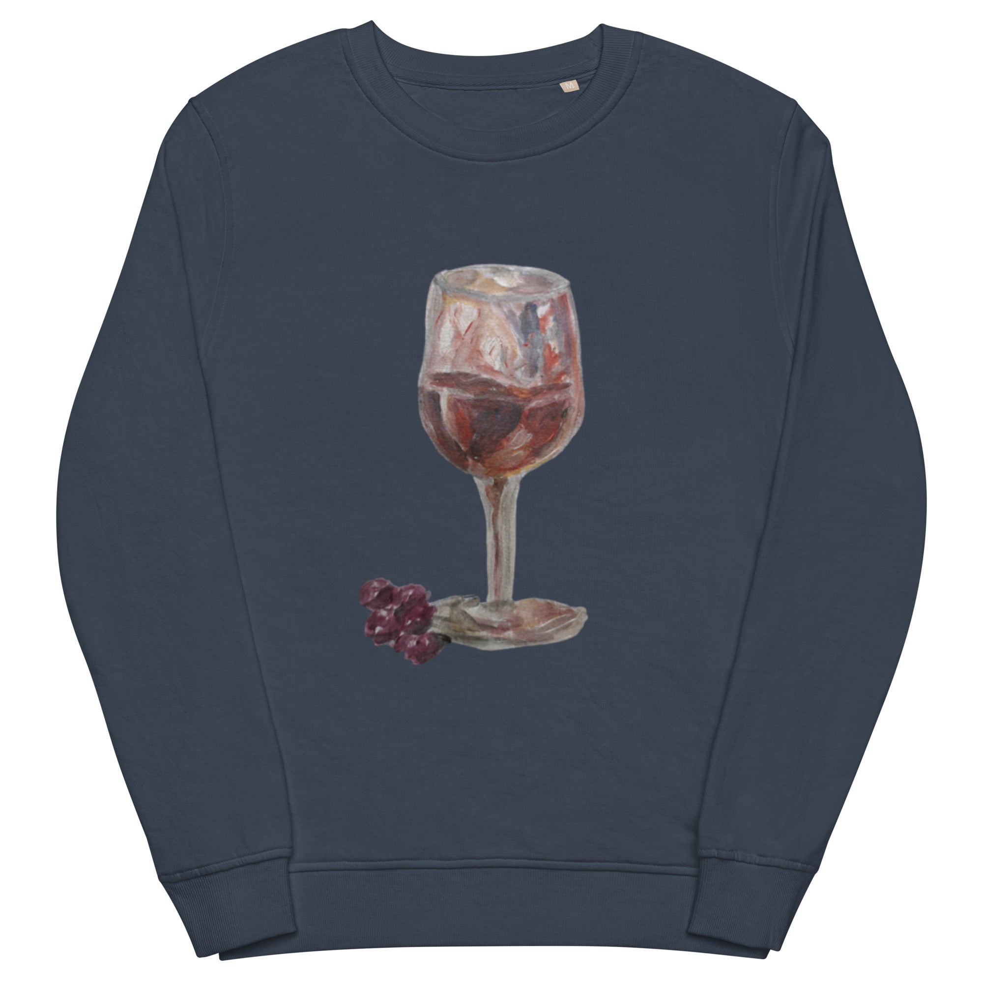 Artisan Organic Sweatshirt | Unisex with Printed Handpainted Art - M.P.Art