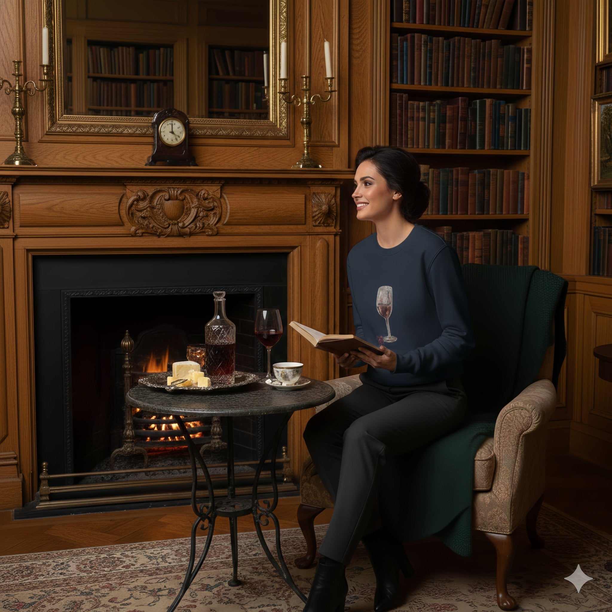 Artisan Organic Sweatshirt | Unisex with Printed Handpainted Art - M.P.Art