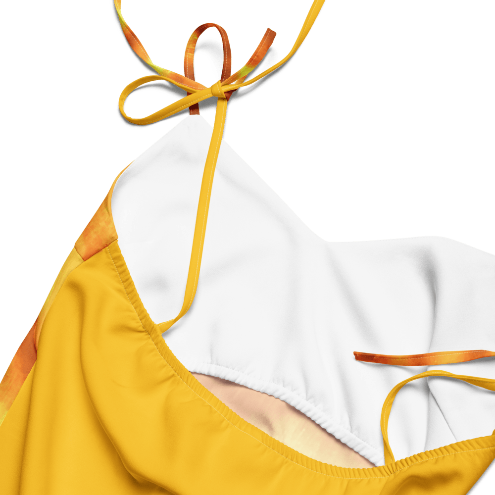 Crimson Tulip Dreams | Tie - Strap Midi Dress - M.P.Art