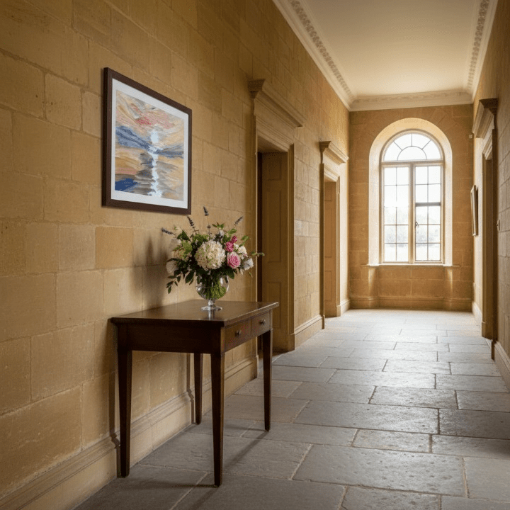 Golden Sunset Framed Poster | White Frame | Turner - Inspired Art - M.P.Art