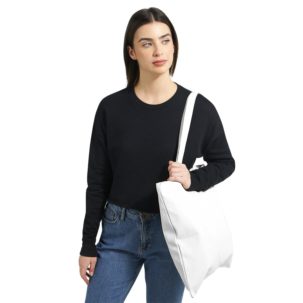 Golden Sunset Organic Tote | Eco Cotton with Printed Handpainted Art - M.P.Art