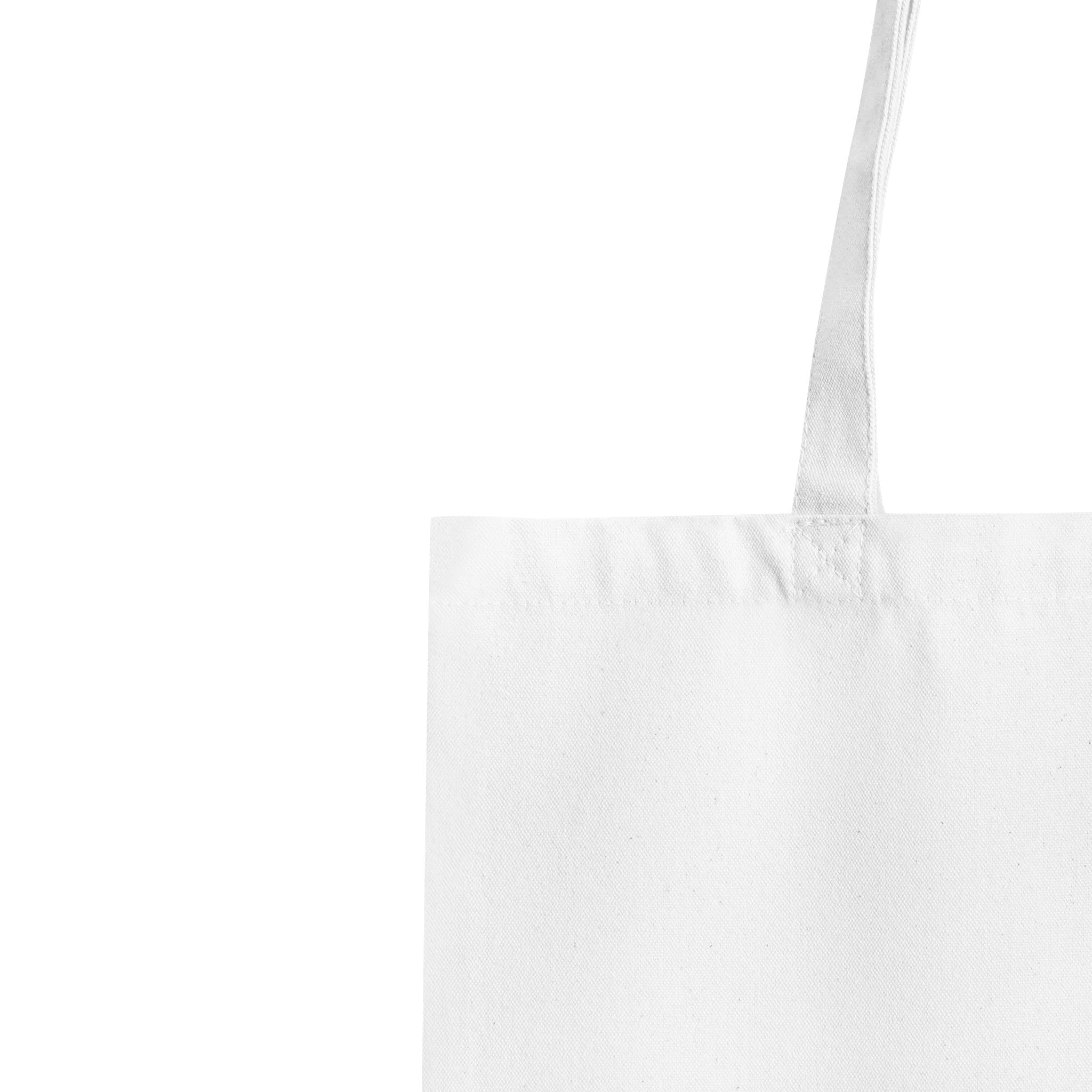 Golden Sunset Organic Tote | Eco Cotton with Printed Handpainted Art - M.P.Art