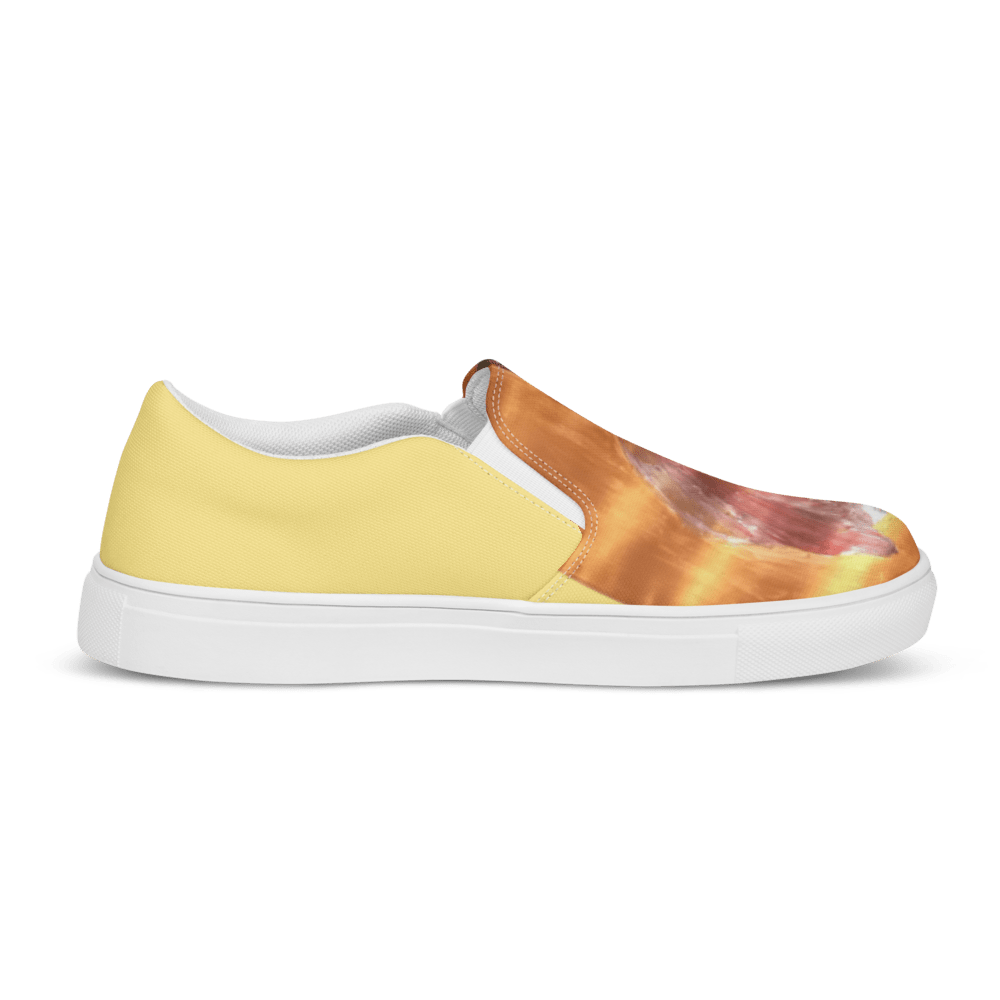 Golden Tulip | Canvas Slip - On Shoes - M.P.Art