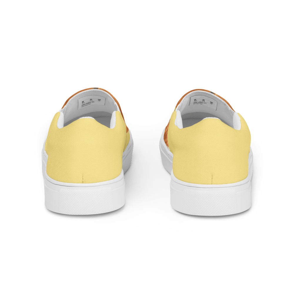 Golden Tulip | Canvas Slip - On Shoes - M.P.Art