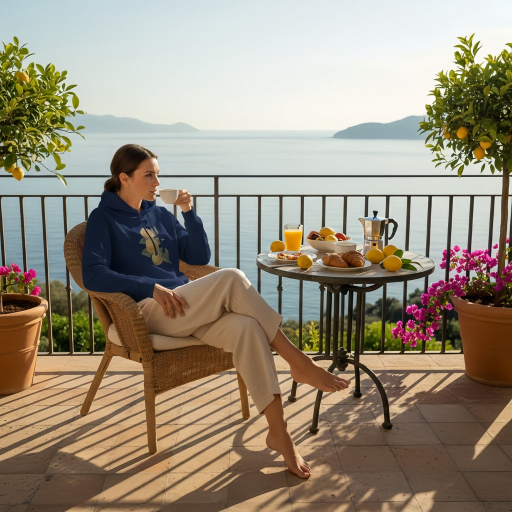 Highland Mist Hoodie | Premium Unisex with Printed Handpainted Art - M.P.Art