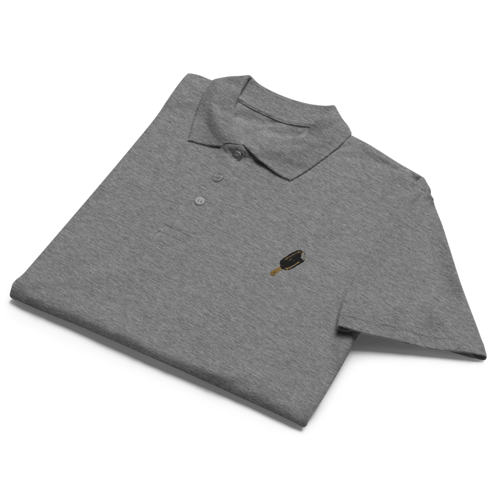 Ice Cream Dreams Premium Polo | Grey - M.P.Art
