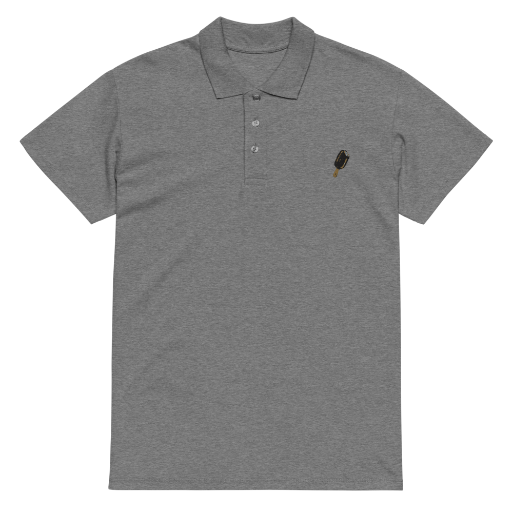 Ice Cream Dreams Premium Polo | Grey - M.P.Art
