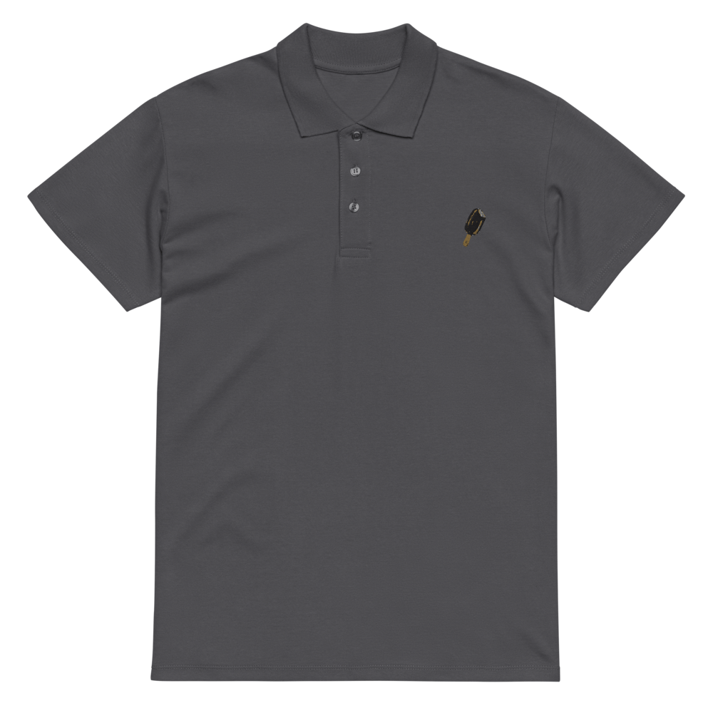 Ice Cream Dreams Premium Polo | Grey - M.P.Art
