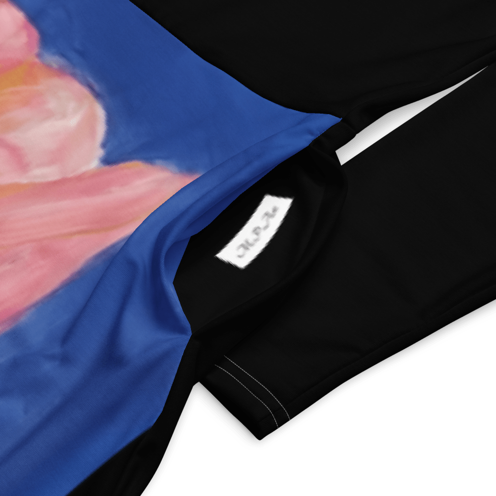 Midnight Tulip | Long Sleeve Midi Dress - M.P.Art