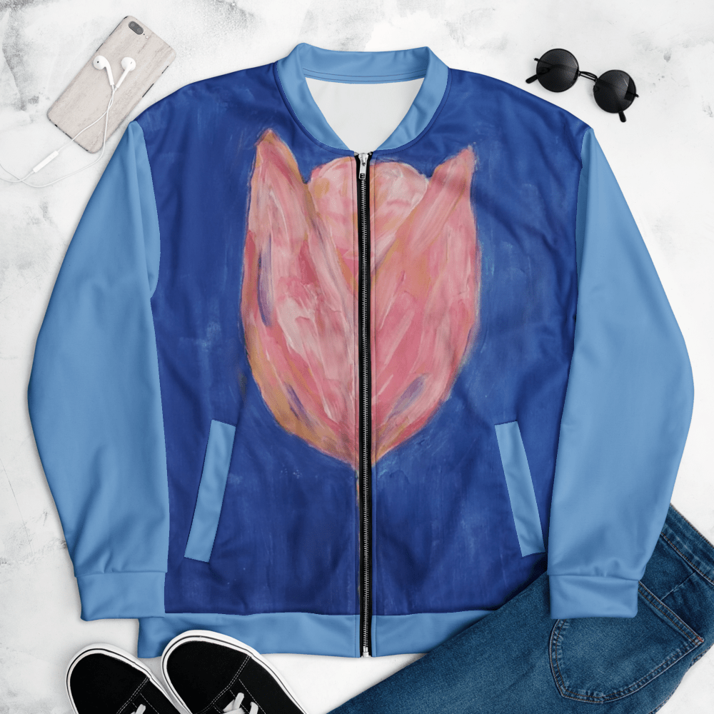 Sapphire Garden | Bomber Jacket - M.P.Art