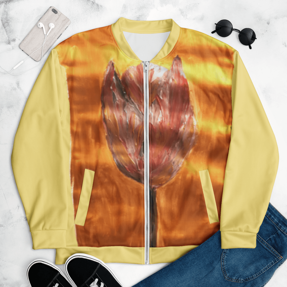 Sunset Bloom | Bomber Jacket - M.P.Art