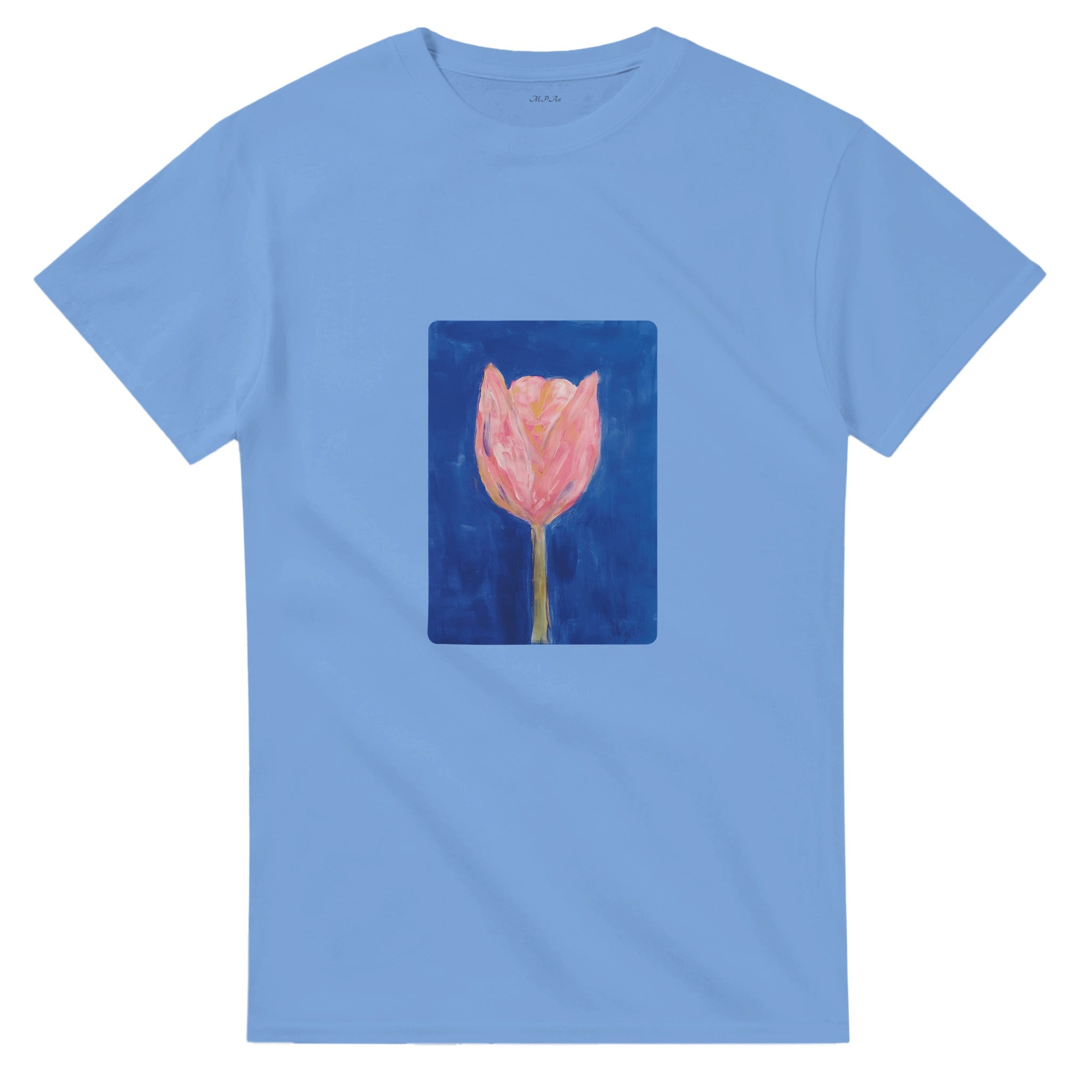 Tulip Dreams Heavyweight Tee | Unisex with Printed Handpainted Art - M.P.Art