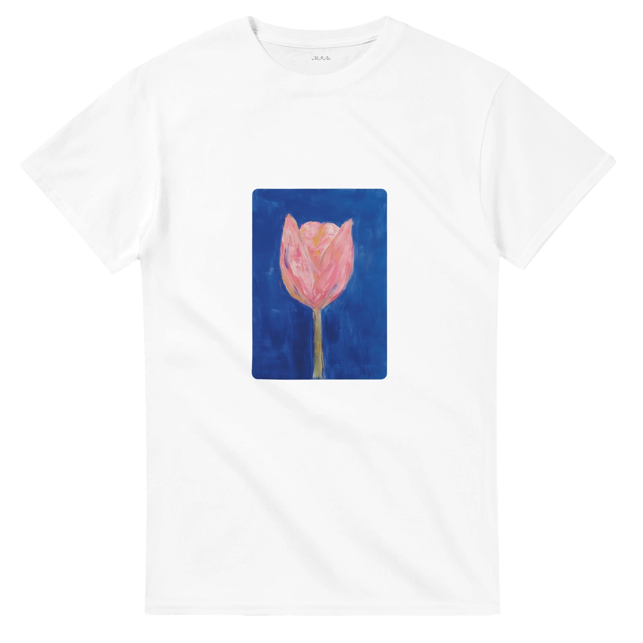 Tulip Dreams Heavyweight Tee | Unisex with Printed Handpainted Art - M.P.Art