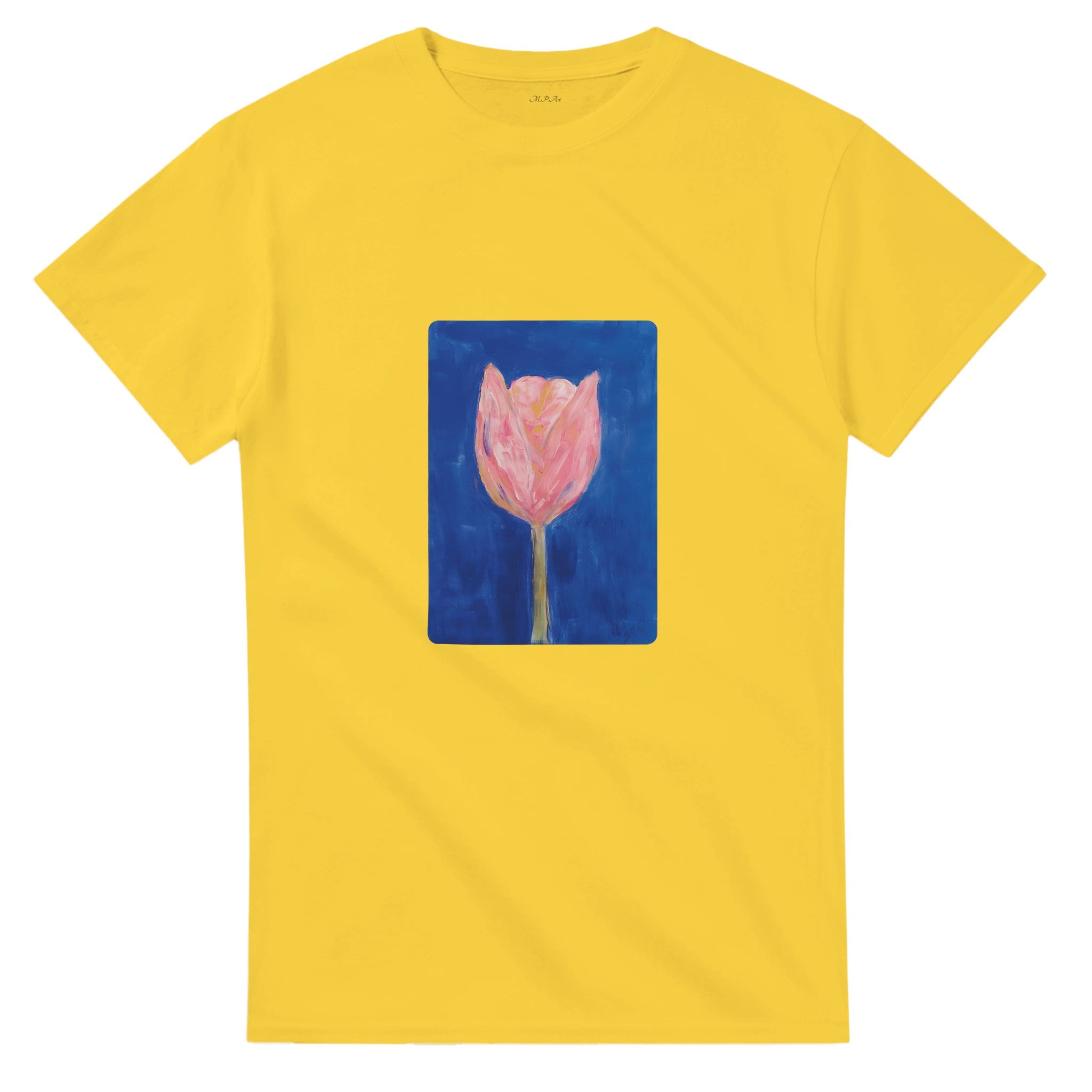 Tulip Dreams Heavyweight Tee | Unisex with Printed Handpainted Art - M.P.Art