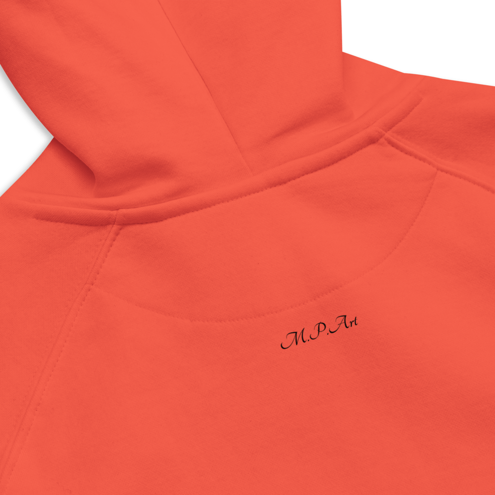 Turner Inspired Westminster Sunset Eco Raglan Hoodie | Unisex with Printed Handpainted Art - M.P.Art