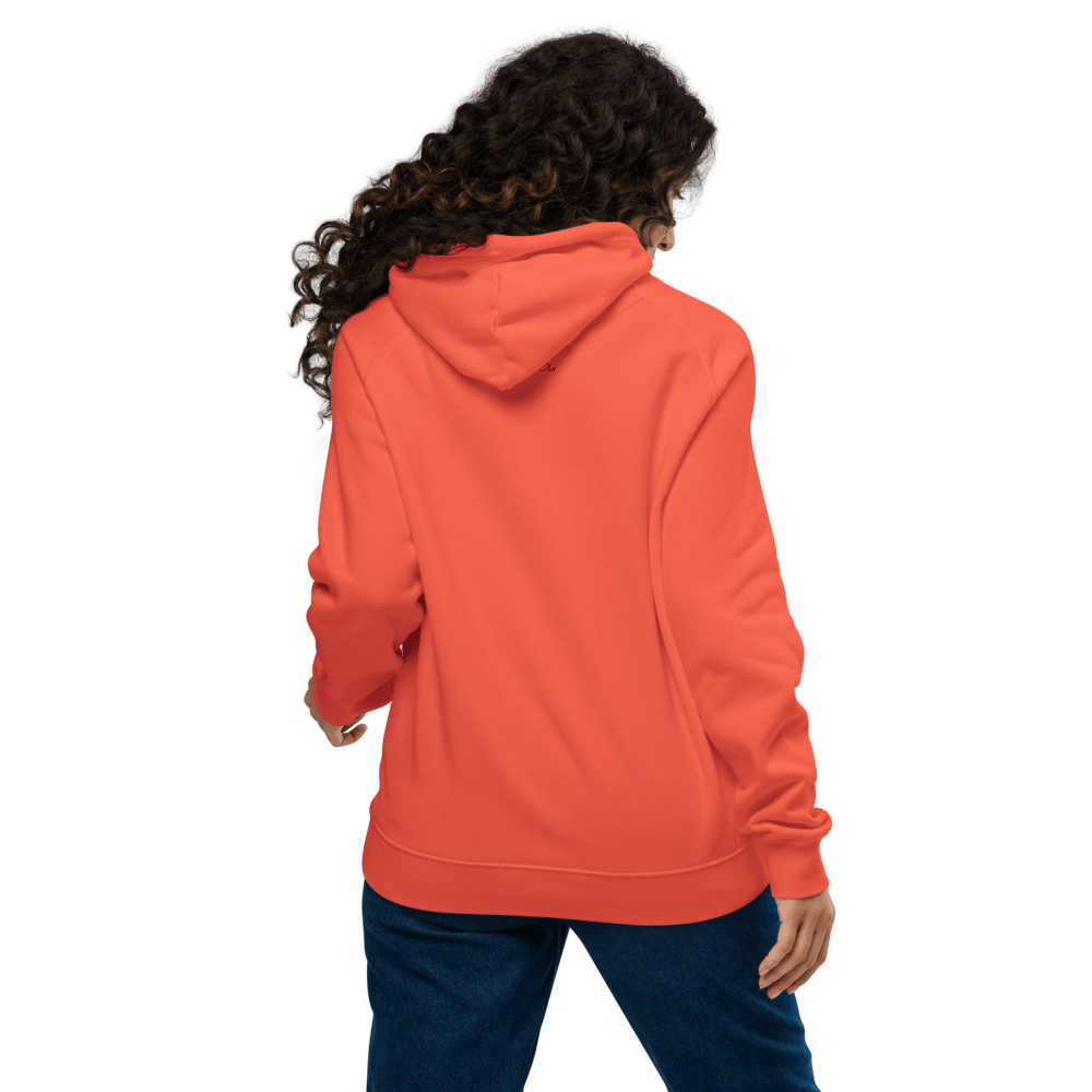 Turner Inspired Westminster Sunset Eco Raglan Hoodie | Unisex with Printed Handpainted Art - M.P.Art