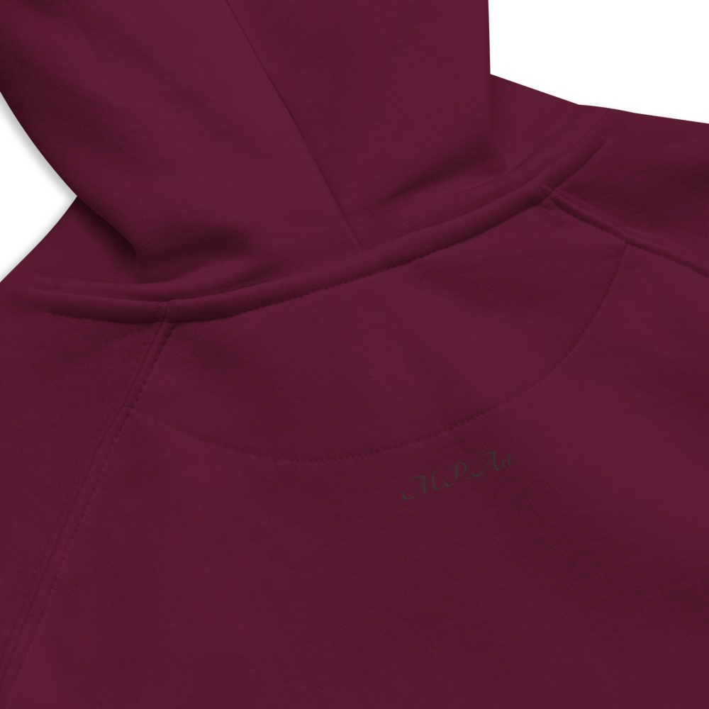 Turner Inspired Westminster Sunset Eco Raglan Hoodie | Unisex with Printed Handpainted Art - M.P.Art