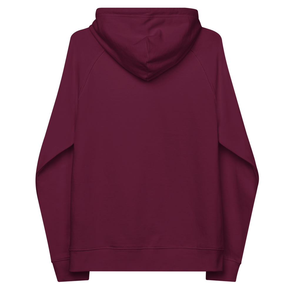 Turner Inspired Westminster Sunset Eco Raglan Hoodie | Unisex with Printed Handpainted Art - M.P.Art