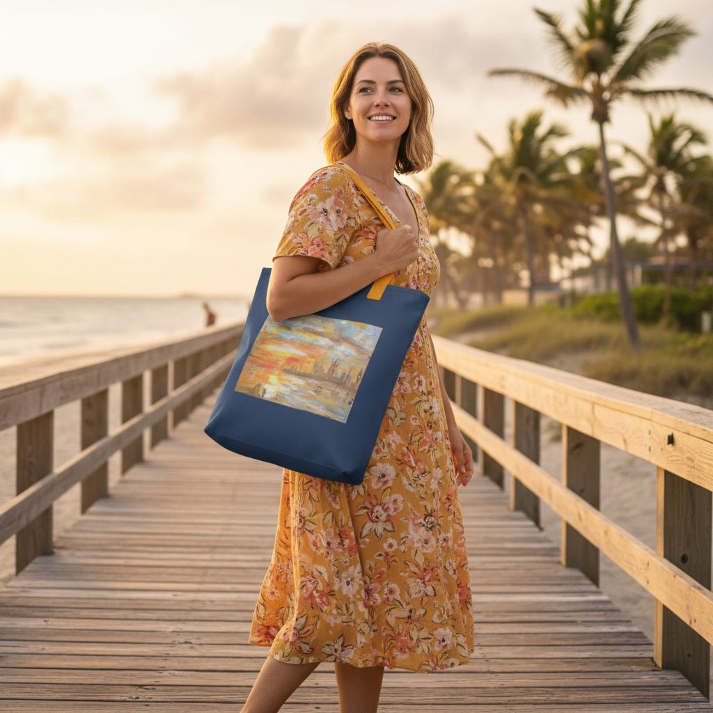 Westminster Sunset All - Over Print Tote | Turner - Inspired Art - M.P.Art